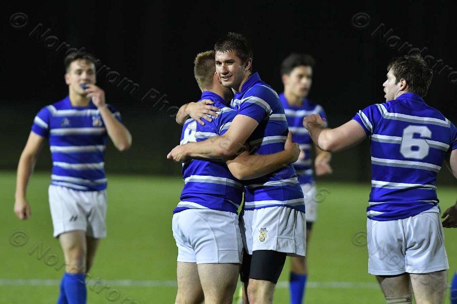 Wheaton Men\'s Rugby vs Mass Maritime.  Photo by Keith Nordstrom
